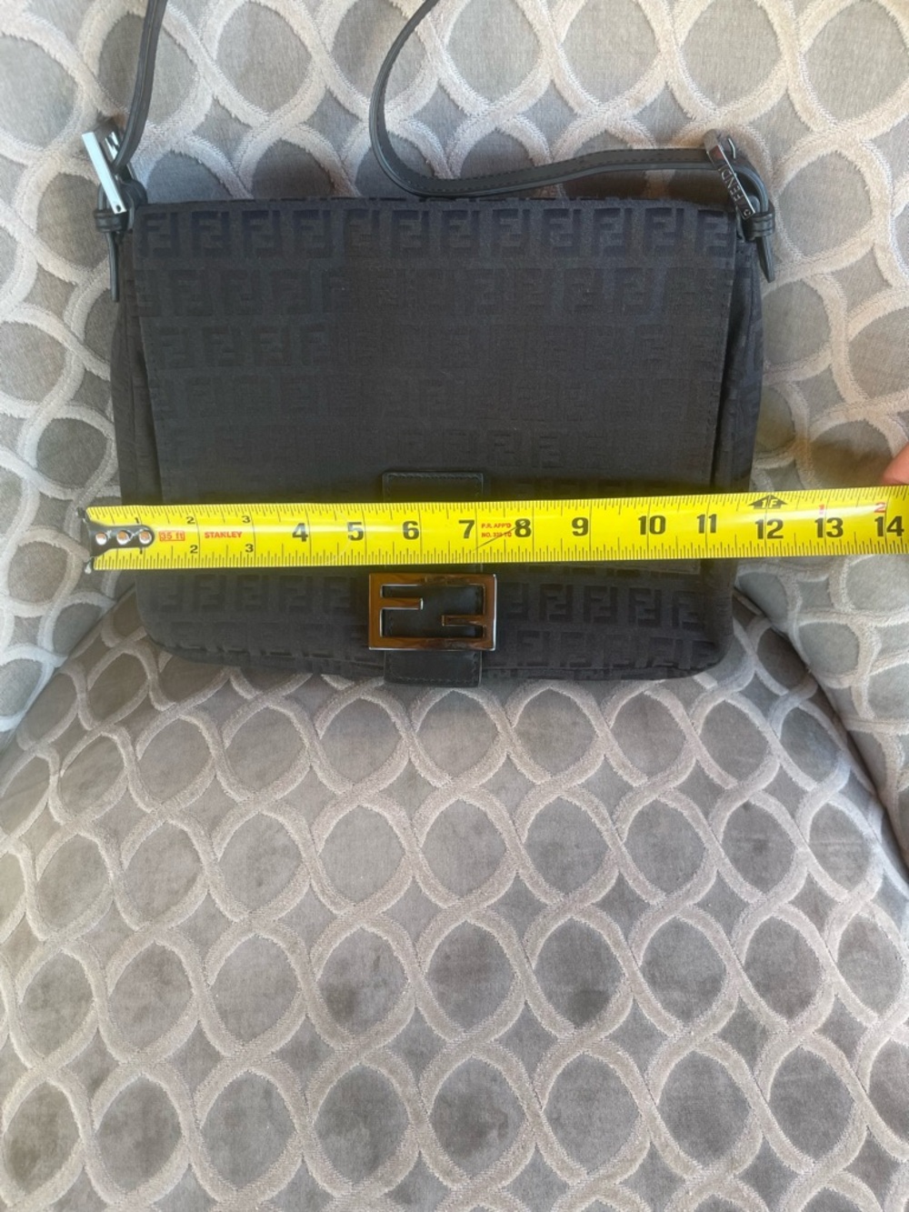 FENDI ZUCCHINO MAMA BAGUETTE - Picture 11 of 16